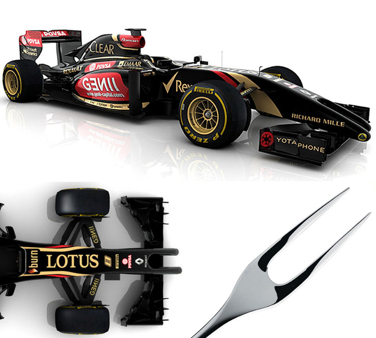 Lotus F1 Team. Фото болида Формулы-1