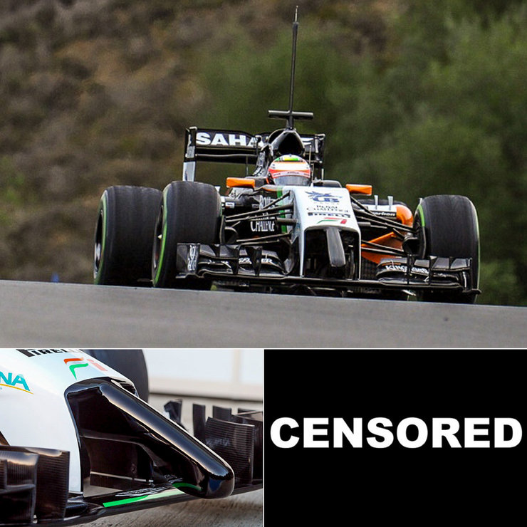 Sahara Force India F1 Team. Фото болида Формулы-1