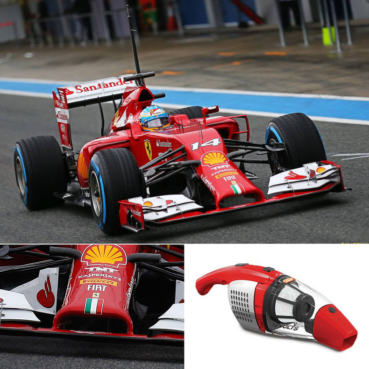 Scuderia Ferrari. Фото болида Формулы-1