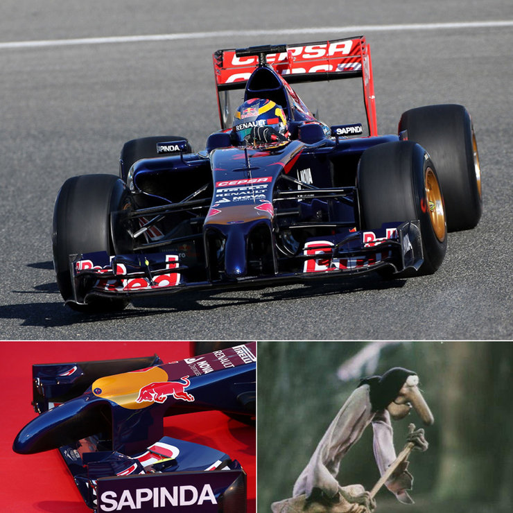 Scuderia Toro Rosso. Фото болида Формулы-1