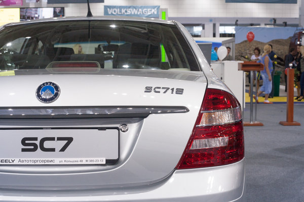 Седан SC7. Китайский автомобиль.