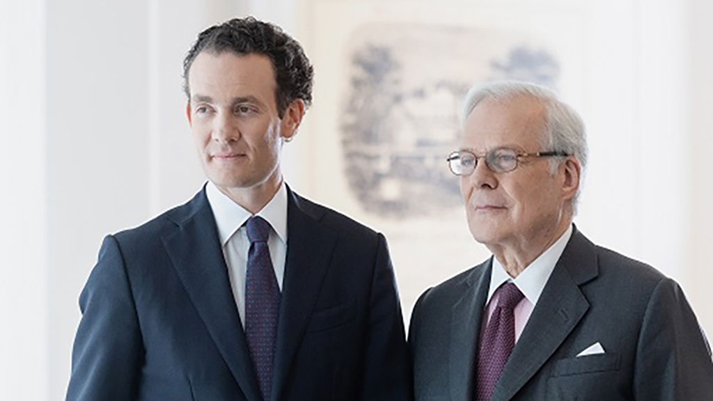 Отец Дэвид Ротшильд и сын Александр Ротшильд.  Фотографии. Картинка