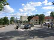 Улица Советская - на заднем плане Пл. Советская. Фото. Картинка