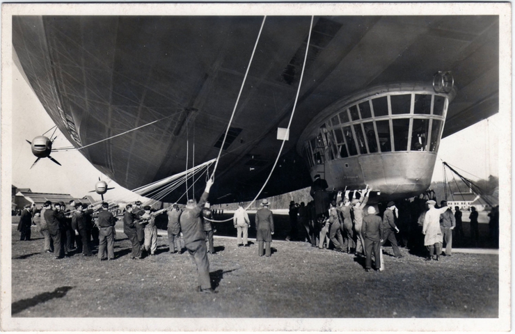 Дирижабль Цеппелина. Первый управляемый летательный аппарат Цеппелина 