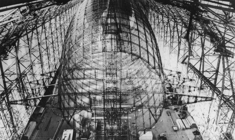 Дирижабль Гинденбург. Строительство LZ 129 «Hindenburg»