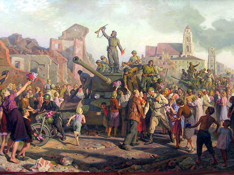 Освобождение Минска. Великая отечественная война. 3 июля 1944 года - день освобождения Минска. 