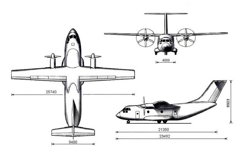 Самолет  ИЛ-96