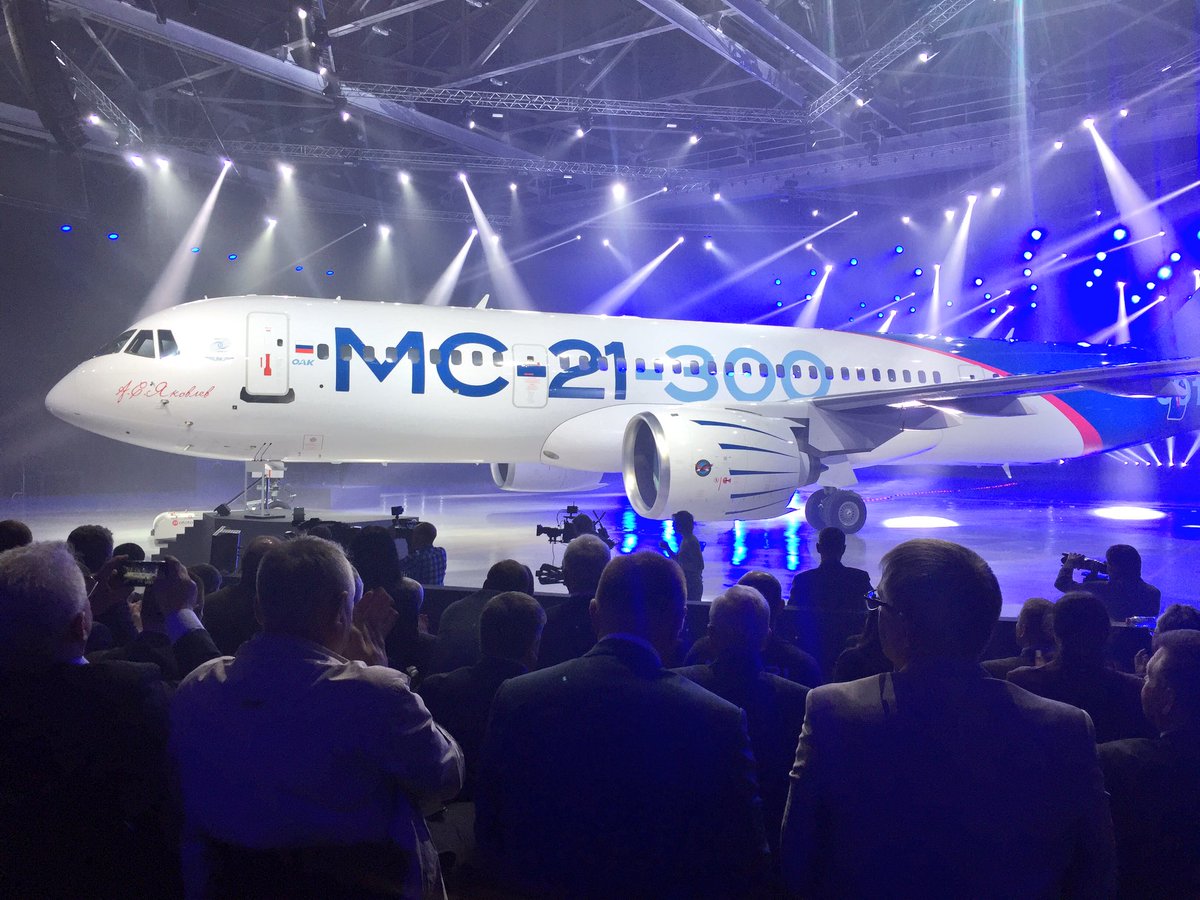 Презентация МС-21 на Иркутском авиазаводе прошла на мировом уровне. Самолет МС-21