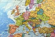 Карта Европы. Фото