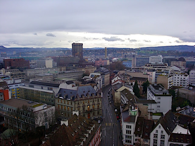 Панорама Базеля. Фотография Базеля