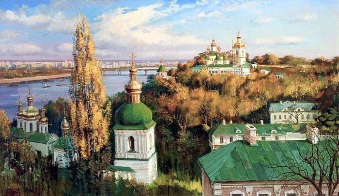 Художник Олег Турчин