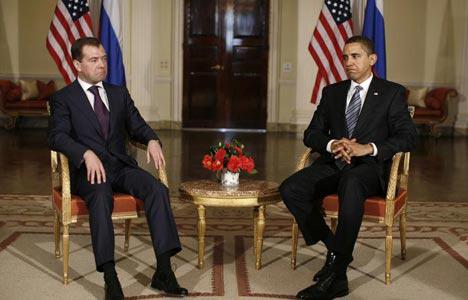 Почему распался Советский Союз.  Медведев и Обама. фото