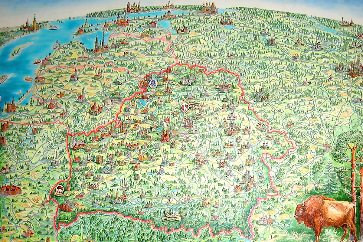 карта беларусі скачать