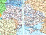 Карта Украины