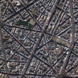 Карта Парижа. Фото Парижа. Париж. 