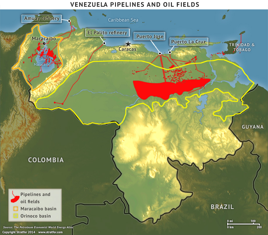 Нефтяные проекты Венесуэлы. Запасы нефти в Венесуэле. Основные месторождения нефти в Венесуэле. . 