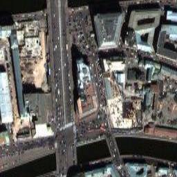Большой кремлевский дворец на снимке из космоса. Фотография. 