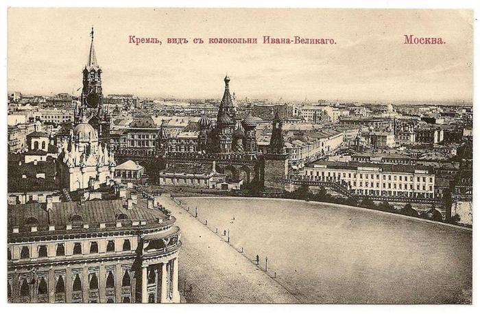 Кремль - вид с колокольни Ивана Великого. Кремлёвский ансамбль.  фото
