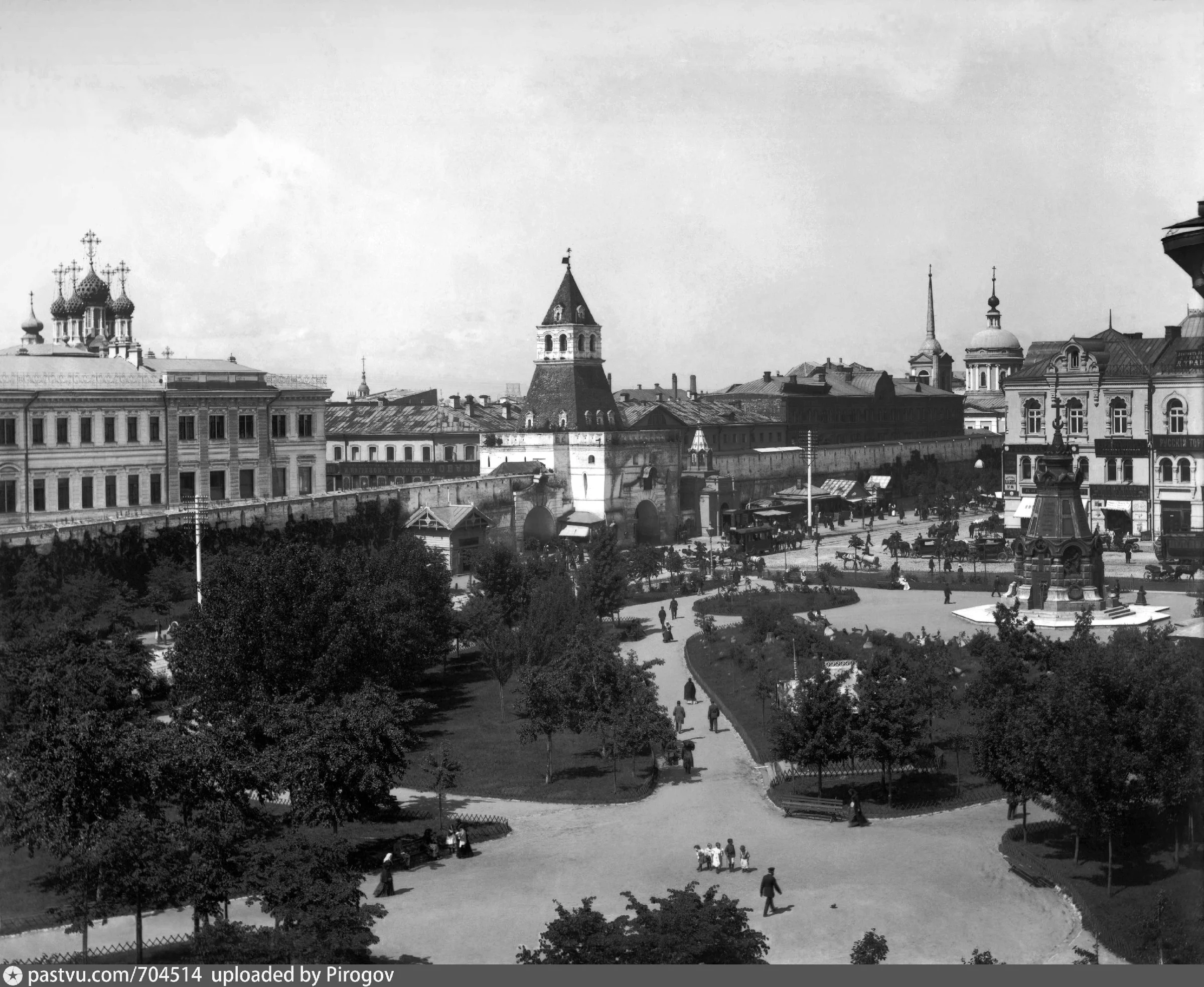 Китайгородская стена, 1897-1905. фото