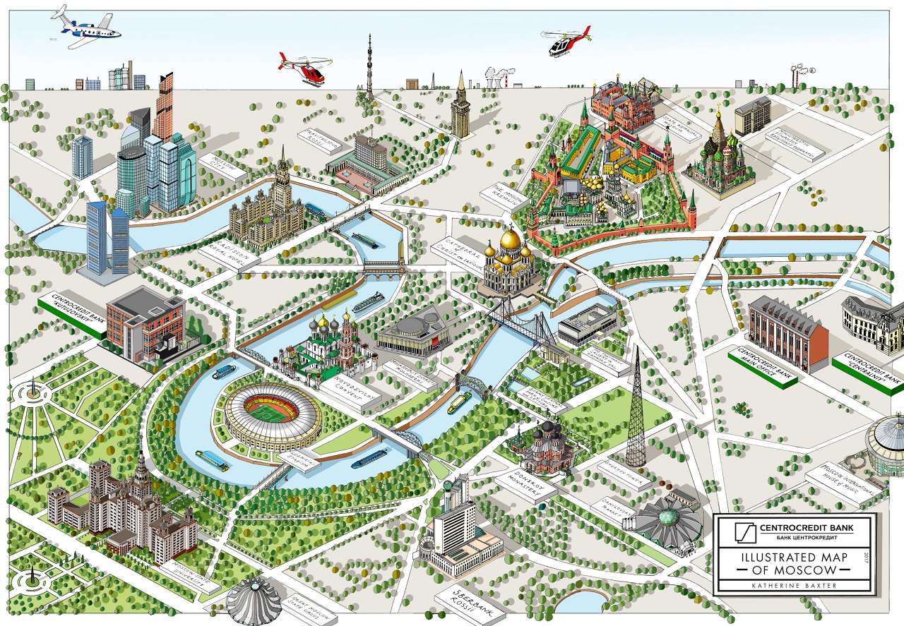 Достопримечательности современной москвы
