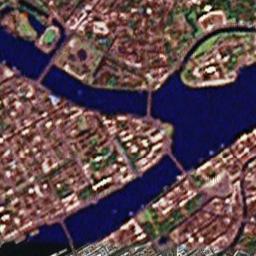 Фото Санкт-Петербурга со спутника