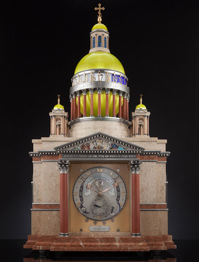 Часы воплощают образ Исаакиевского собора  Фото. Картинка