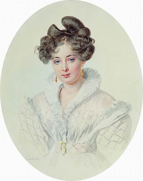 Княжна Софья Александровна Урусова (1804–1889), одна из трех дочерей обер-гофмейстера князя А.М.Урусова. Фото. Фотография