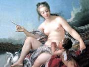Венера, обезоруживающая Купидона. Франсуа Буше, 1751 г.
