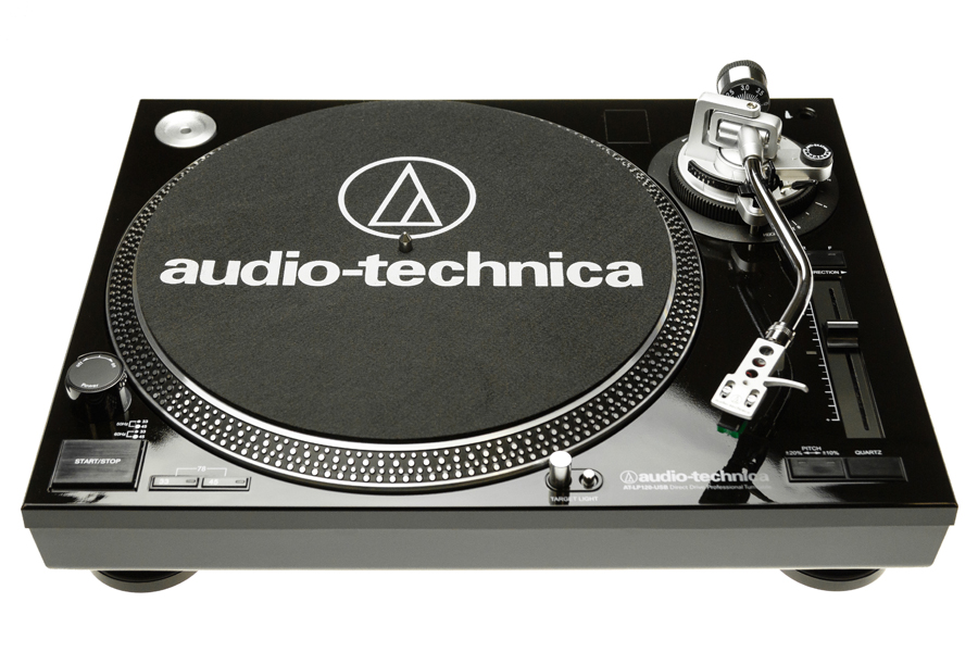 Проигрыватель виниловых пластинок Audio-Technica LP120-USB. фото.