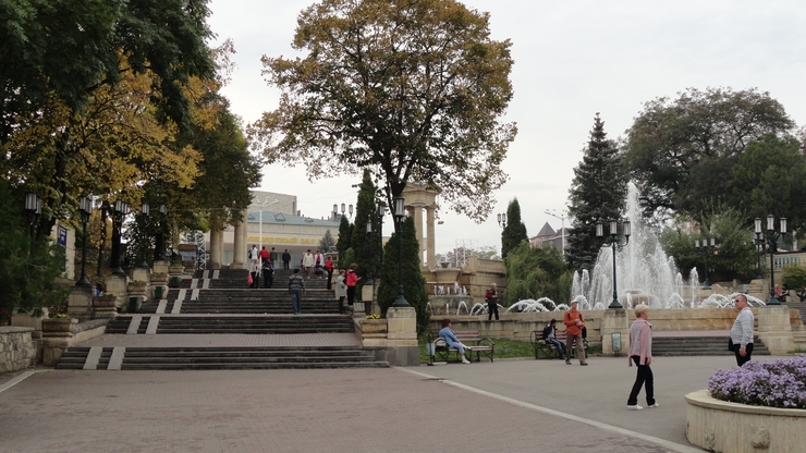 >Вид Ессентукского парка. фото