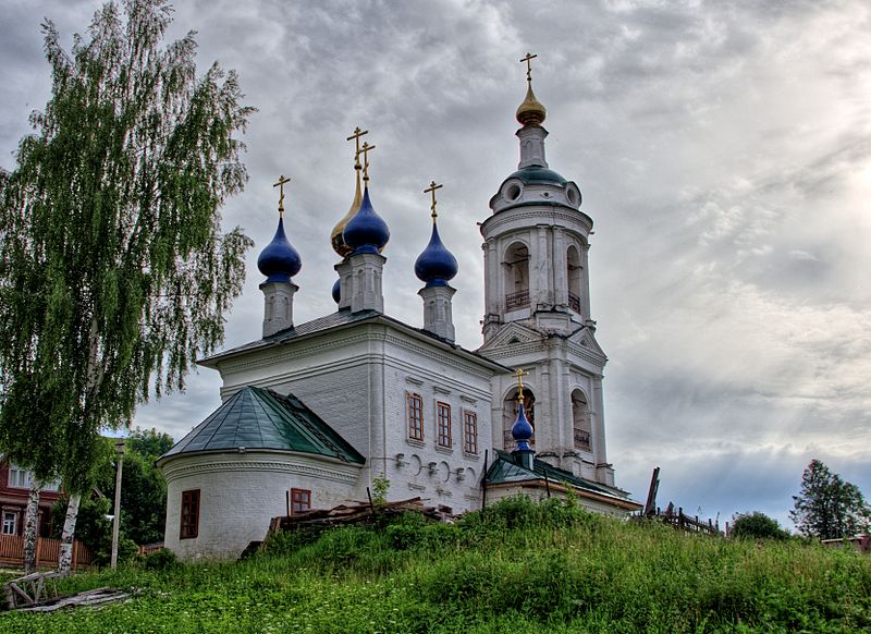Город Плес. Йерковь Св. Варвары фото