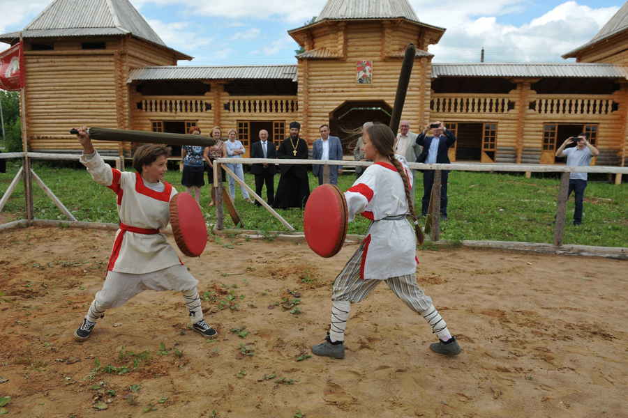 Турнир с исторической реконструкцией. Шукшанская богатырская застава