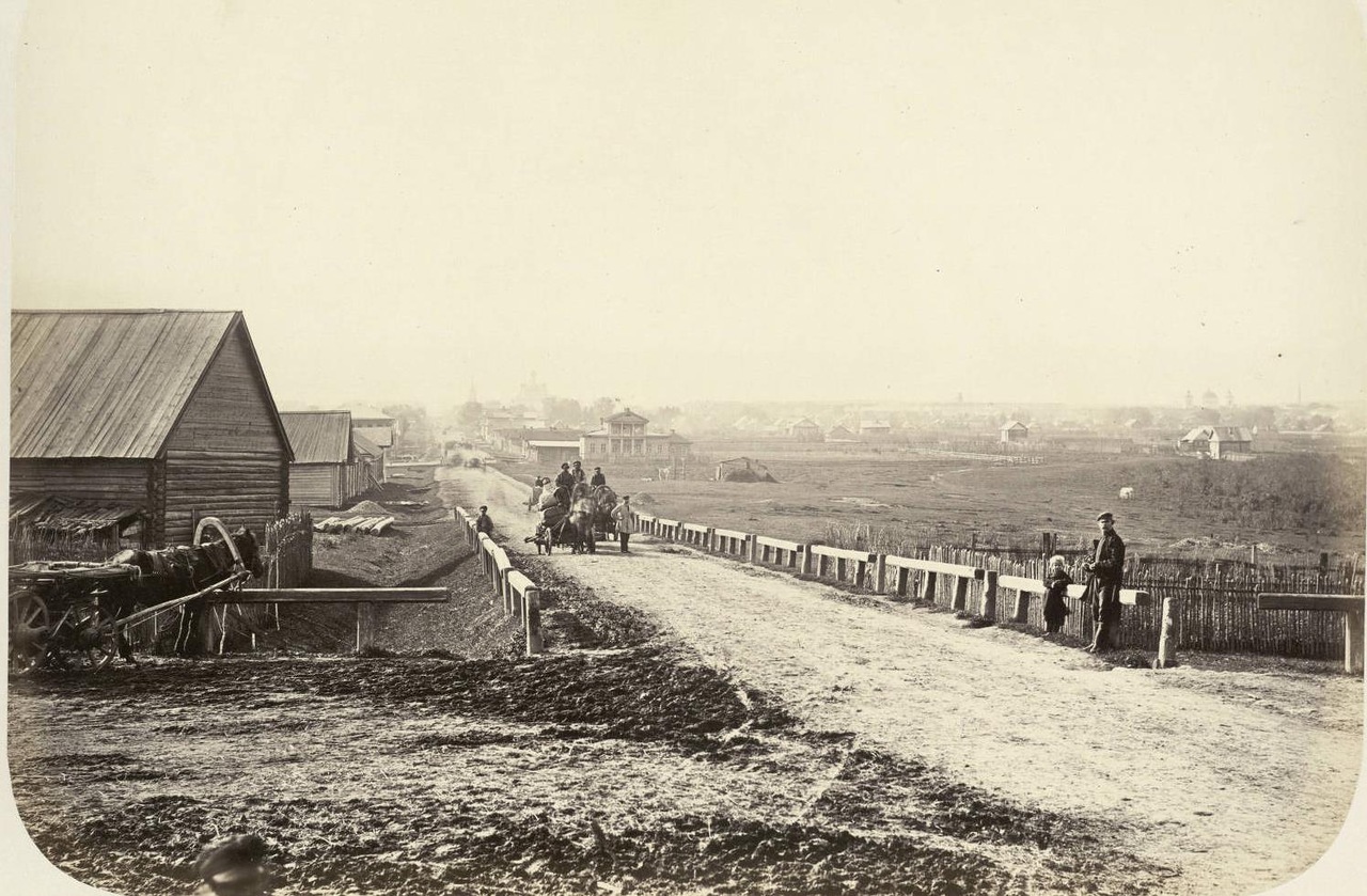 Так выглядело Московско-Варшавское шоссе в 19 веке