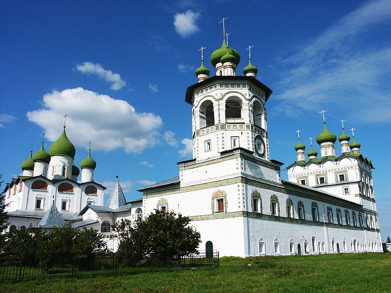 Николо-Вяжищский монастырь. Панорама монастыря
