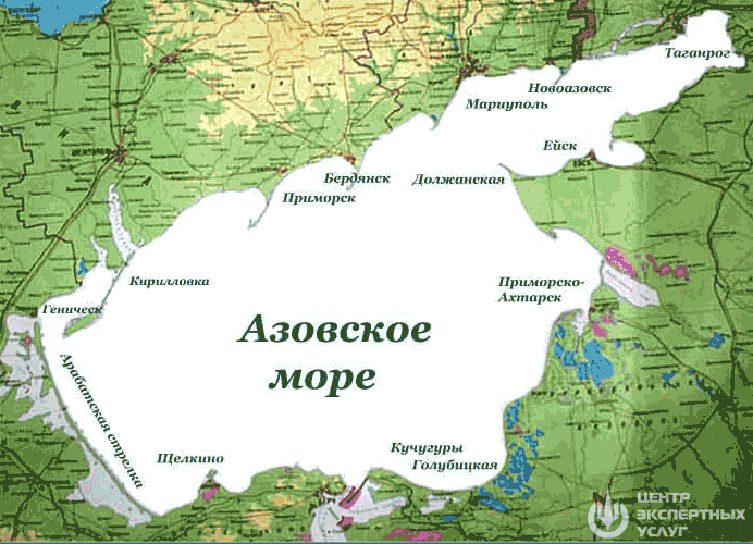 Карта-схема Краснодар
