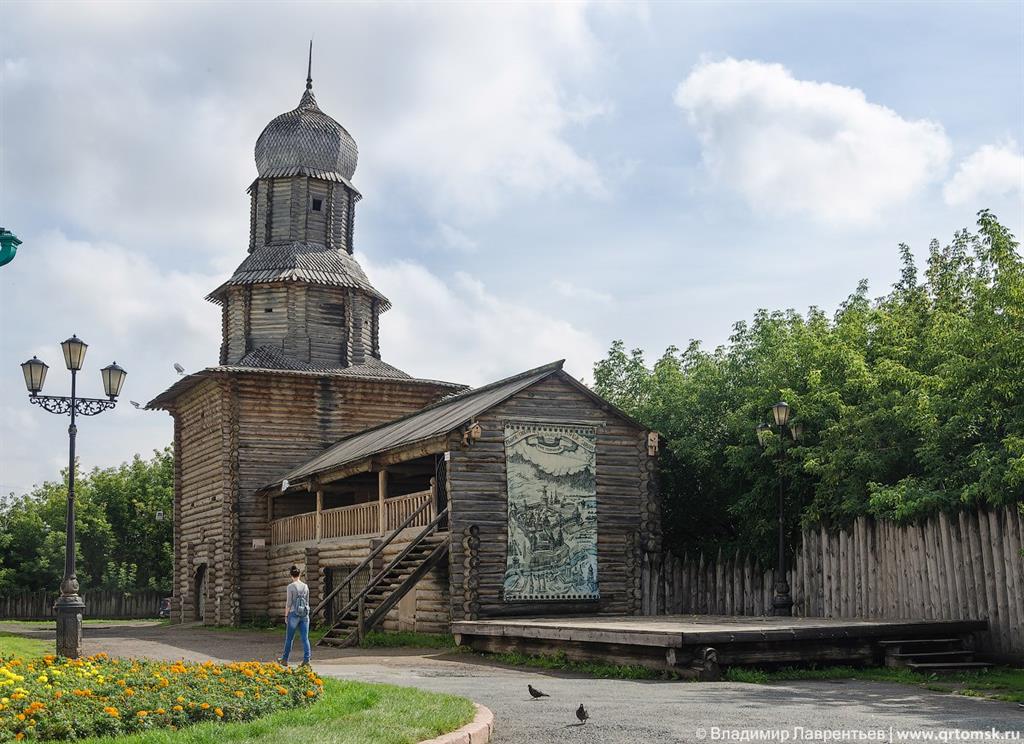 Спасская башня Томской крепости