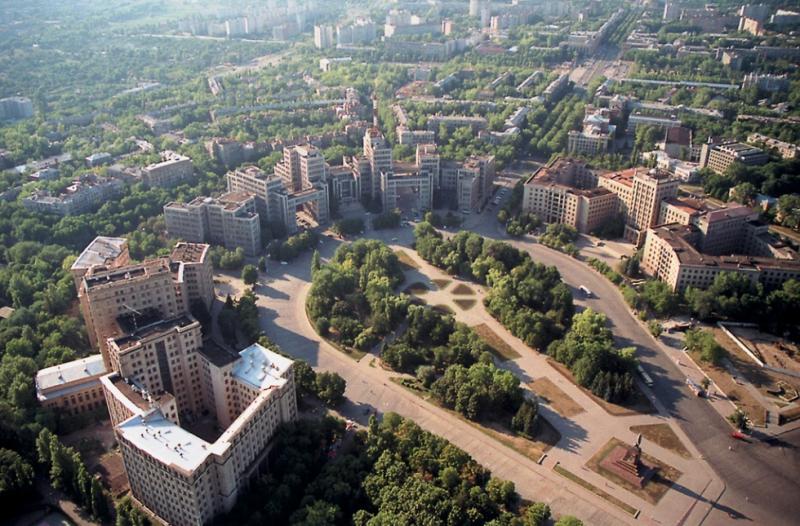 Площадь Свободы. Город Харьков. Интересные места Харькова.