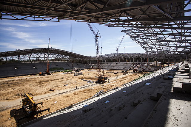 Borisov Stadium.  ����������. ��������
